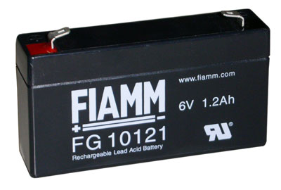 Fiamm FG 10121 Standaard  Loodaccu - AGM  6 Volt  FG10121