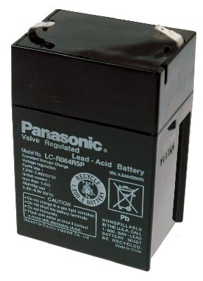 Panasonic LC-R064R5P Loodaccu - AGM 6V 4,5Ah