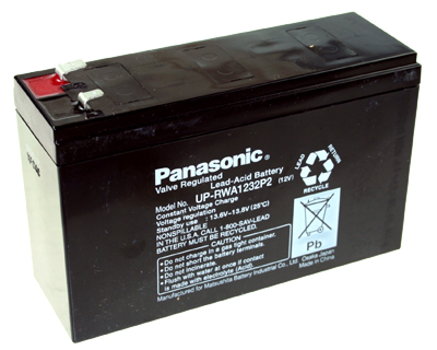 Panasonic hoge stroom  Loodaccu - AGM  12 Volt  UP-RWA1232P2