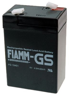Fiamm FG Standaard  Loodaccu - AGM  6 Volt  FG10451