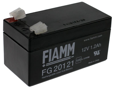 Fiamm FG20121 12Volt 1,2Ah Standaard  Loodaccu - AGM