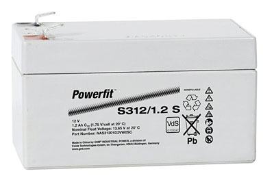 EXIDE Powerfit S300  Loodaccu - AGM  12 Volt  Powerfit S312/1.2S