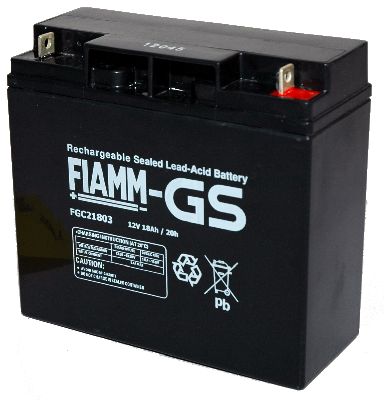 Fiamm-GS FGC21803  Loodaccu - AGM  12 Volt  FGC21803
