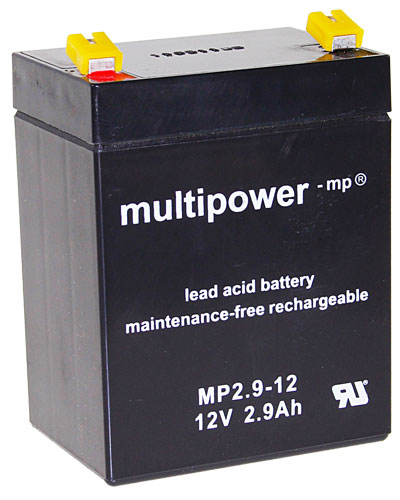 Multipower MP Standaard  Loodaccu - AGM  12 Volt  MP2.9-12