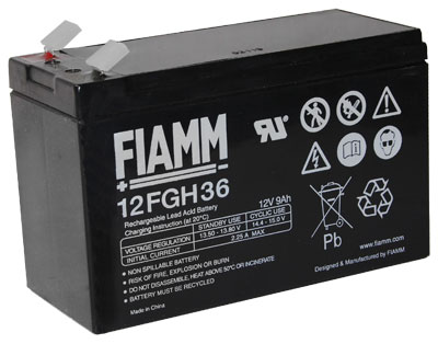 Fiamm 12FGH36 hoge stroom  Loodaccu - AGM  12 Volt  12FGH36 (FGH20902)